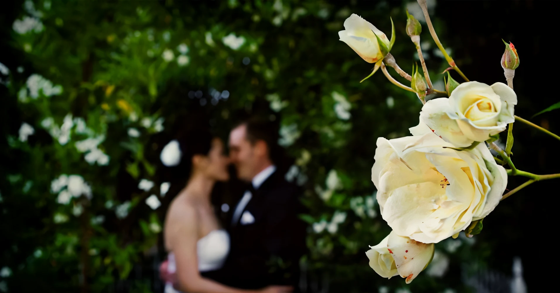Couple on the grounds