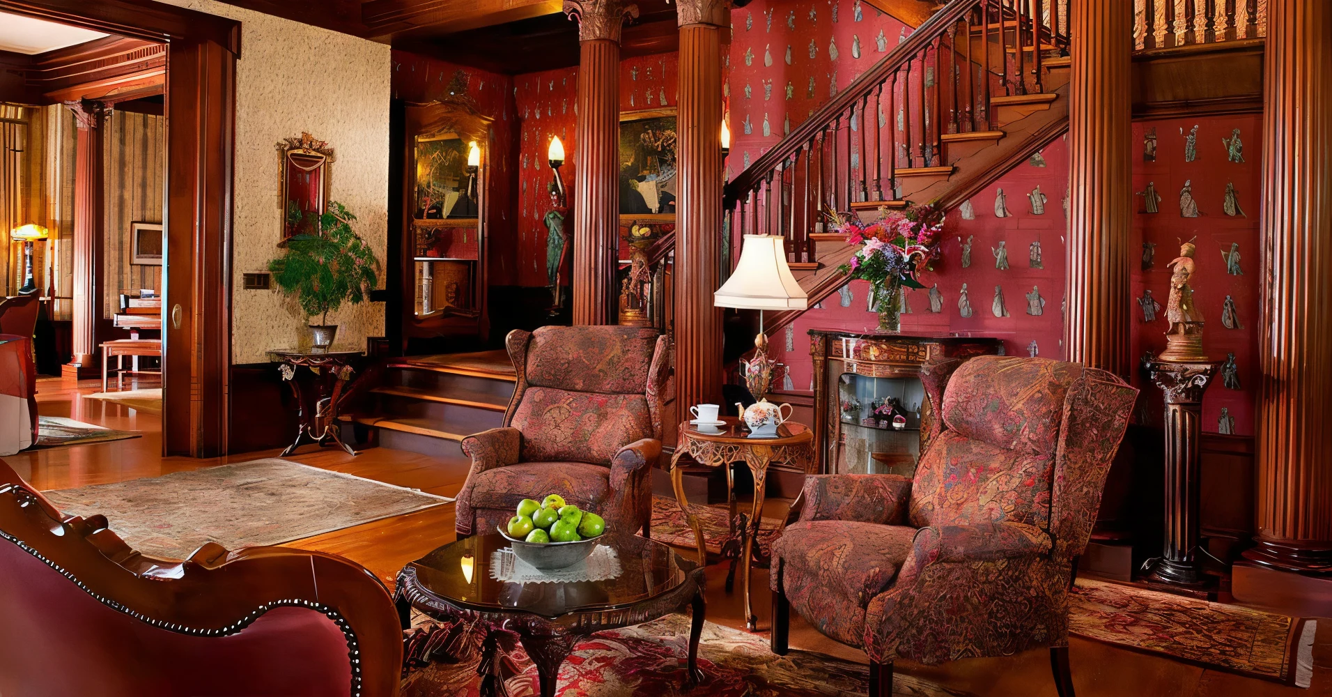 Victorian parlor